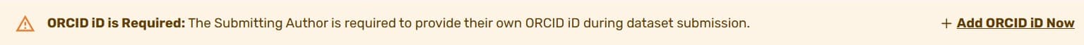 Add ORCID iD info